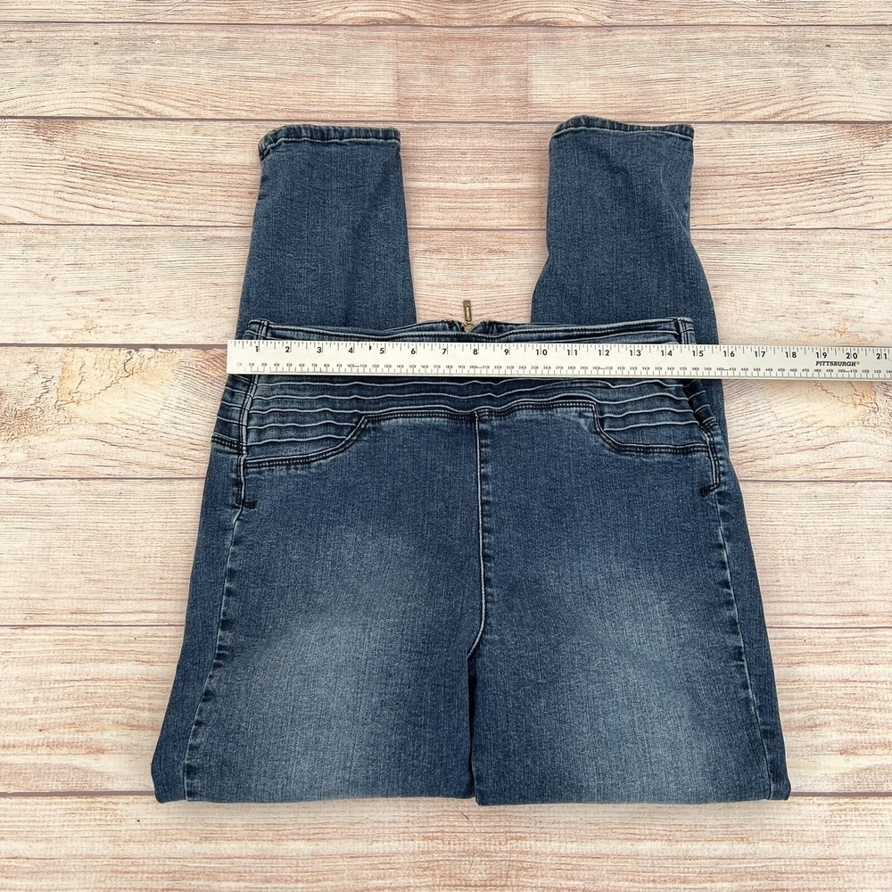 SOHO NY&C Jennifer Hudson Women's Size 10 High-Waist Ankle Legging Blue Jeans - Picture 3 of 9